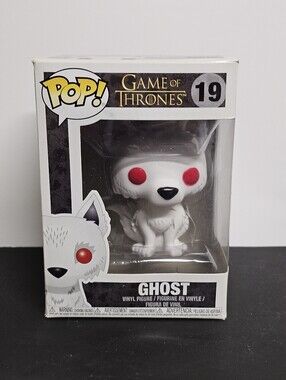 Funko Pop Game of Thrones Ghost 19 Vaulted Direwolf Figure New In Box